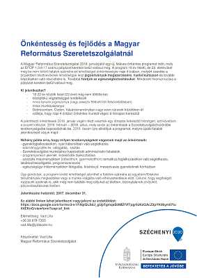 Önkéntesség személyre szabva - az MRSZ-nél